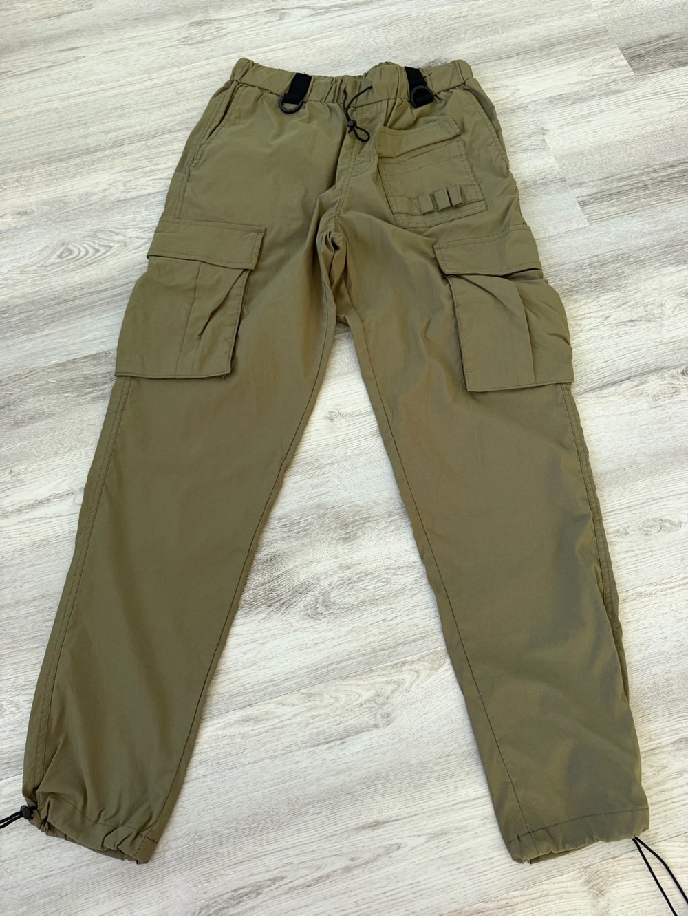 American Stitch Olive Green Cargo Pants with Utility Pockets